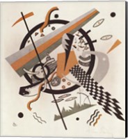 Komposition mit Schachbrettstreifen, 1922 Fine Art Print