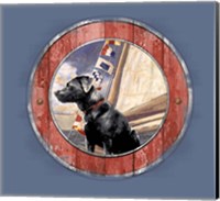 Sea Faring Dog Fine Art Print