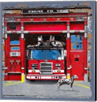 Fire House Fine Art Print