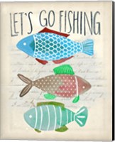 Let's Go Fishing Fine Art Print