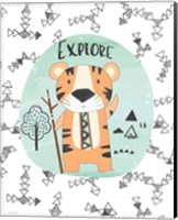 Explore Tiger Fine Art Print