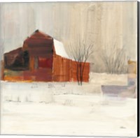 Winter on the Farm Fine Art Print