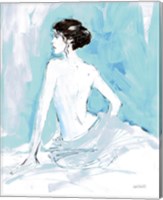 Nude II Blue Fine Art Print