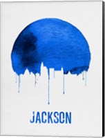 Jackson Skyline Blue Fine Art Print