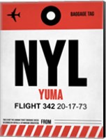 NYL Yuma Luggage Tag I Fine Art Print