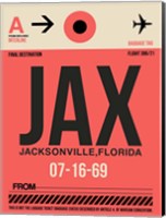 JAX Jacksonville Luggage Tag I Fine Art Print