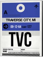 TVC Traverse City Luggage Tag I Fine Art Print