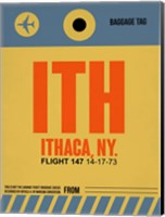 ITH Ithaca Luggage Tag I Fine Art Print