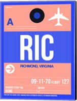 RIC Richmond Luggage Tag II Fine Art Print