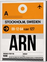 ARN Stockholm Luggage Tag I Fine Art Print