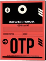 OTP Bucharest Luggage Tag I Fine Art Print