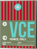 VCE Venice Luggage Tag II Fine Art Print