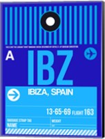 IBZ Ibiza Luggage Tag II Fine Art Print