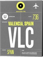 VLC Valencia Luggage Tag II Fine Art Print