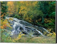 Marshfield Falls, Winooski River, Marshfield, Vermont Fine Art Print