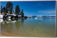 Scenic View of Lake Tahoe, California Fine Art Print