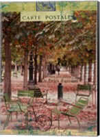 Autumn Tuileries Fine Art Print