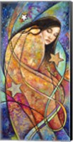 Woman with Stars Fine Art Print