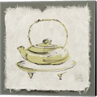 Green Teapot Fine Art Print