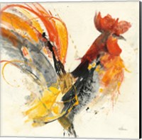 Festive Rooster I Fine Art Print