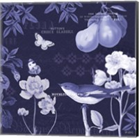 Botanical Blue VI Fine Art Print