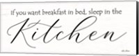 Breakfast in Bed Fine Art Print