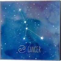 Star Sign Cancer Fine Art Print