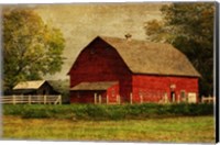 Red Barn Fine Art Print