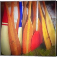 Boat Oars Fine Art Print