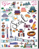 Travel Seoul Fine Art Print