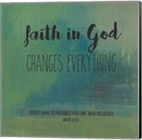 Faith in God Fine Art Print