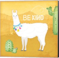Be Kind Llama Fine Art Print