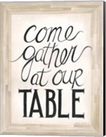 Our Table Fine Art Print