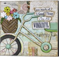 Bike Too Wonderful Fine Art Print