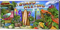 Tropical Board Meeting Fine Art Print