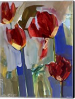 Painterly Tulips I Fine Art Print