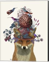 Fox Birdkeeper with Artichoke Fine Art Print