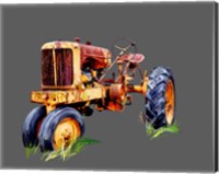 Vintage Tractor IX Fine Art Print