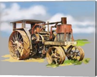 Vintage Tractor XII Fine Art Print