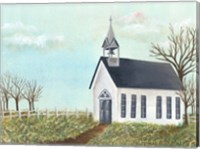 Country Church IV Fine Art Print