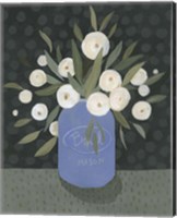Mason Jar Bouquet II Fine Art Print
