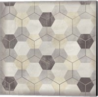 Hexagon Tile VIII Fine Art Print