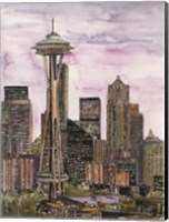 US Cityscape-Seattle Fine Art Print
