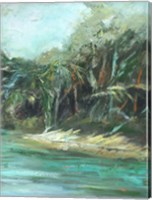 Waterway Jungle II Fine Art Print