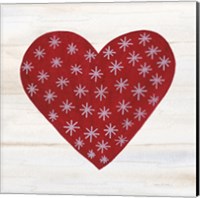 Rustic Valentine Heart II Fine Art Print