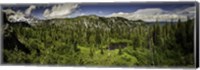 Mt Rainier Panorama Fine Art Print
