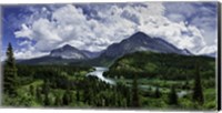 Many Glacier River Fine Art Print