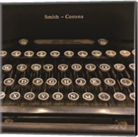 Smith Corona Typewriter Fine Art Print