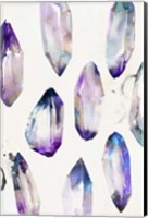 Purple Gemstones II Fine Art Print