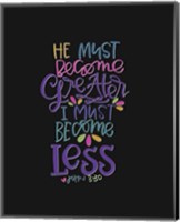 Become Greater Fine Art Print